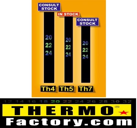 tiras de termometro  