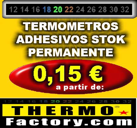 tiras de termometro  