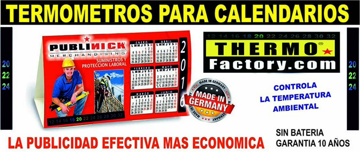 tiras de termometro  